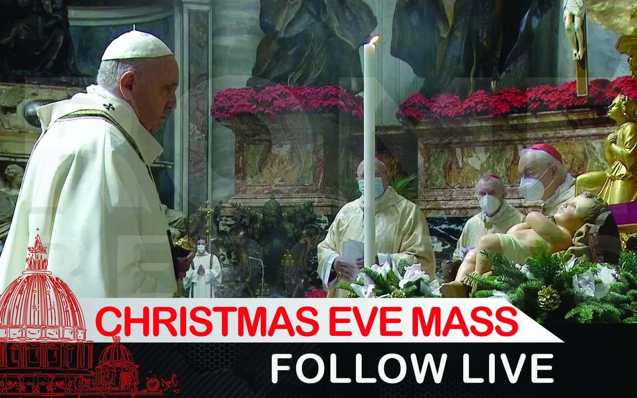 LIVE Pope Francis celebrates Christmas Eve Mass Rome Reports