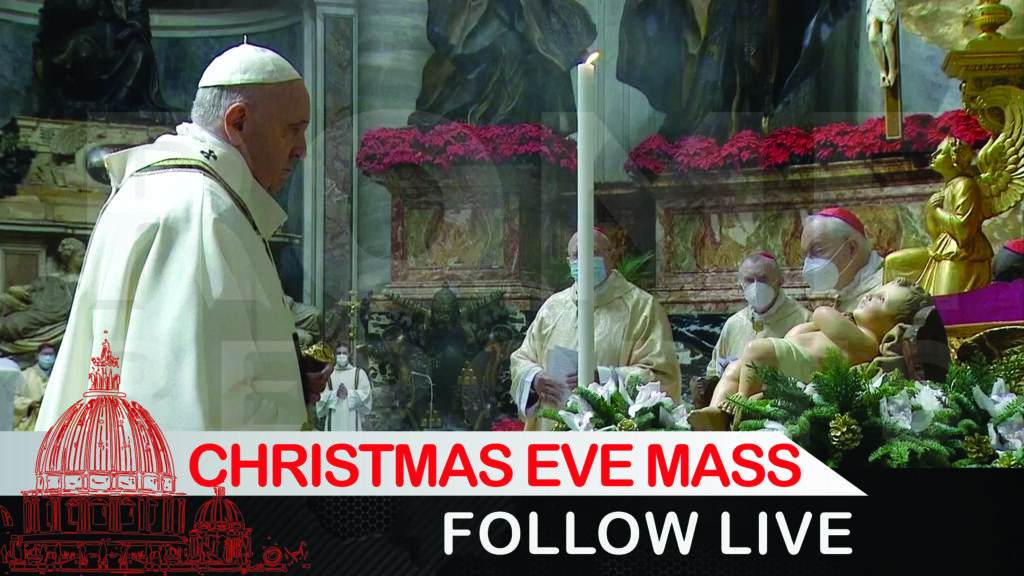 LIVE Pope Francis celebrates Christmas Eve Mass Rome Reports