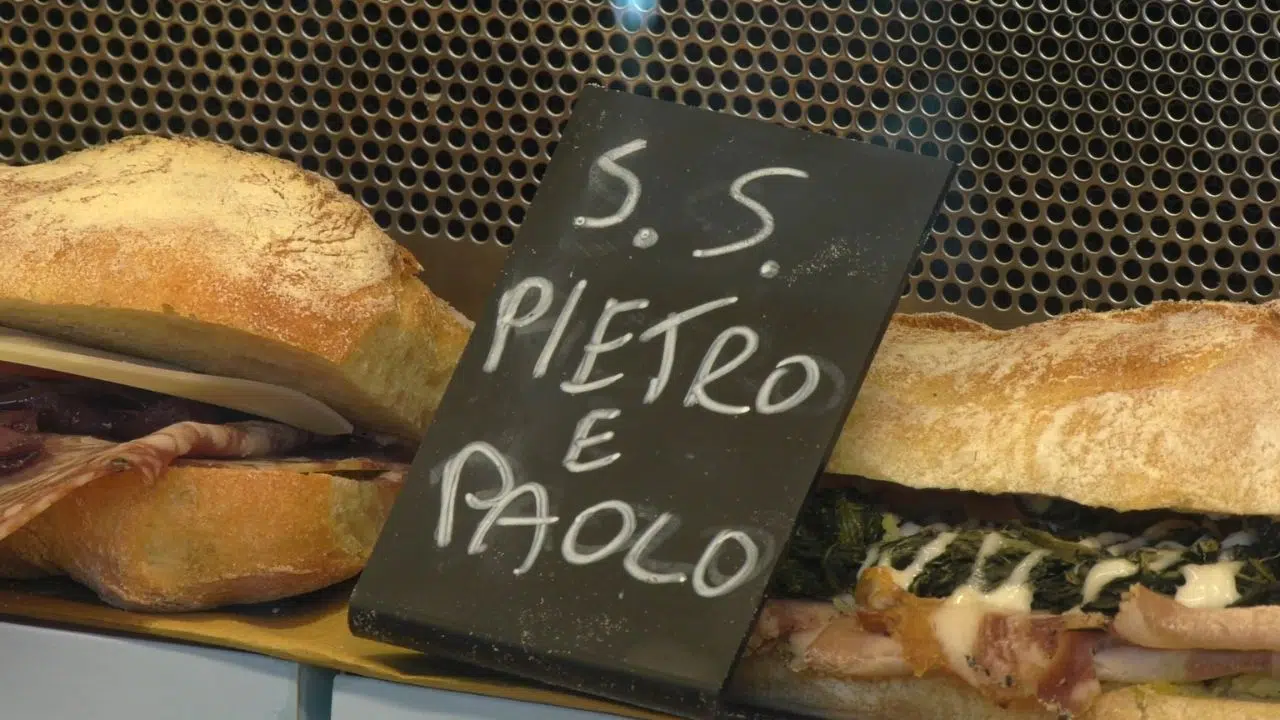 Saint Peter, Saint Paul, and Saint Anthony now have their own SAINTWICH next to the Vatican