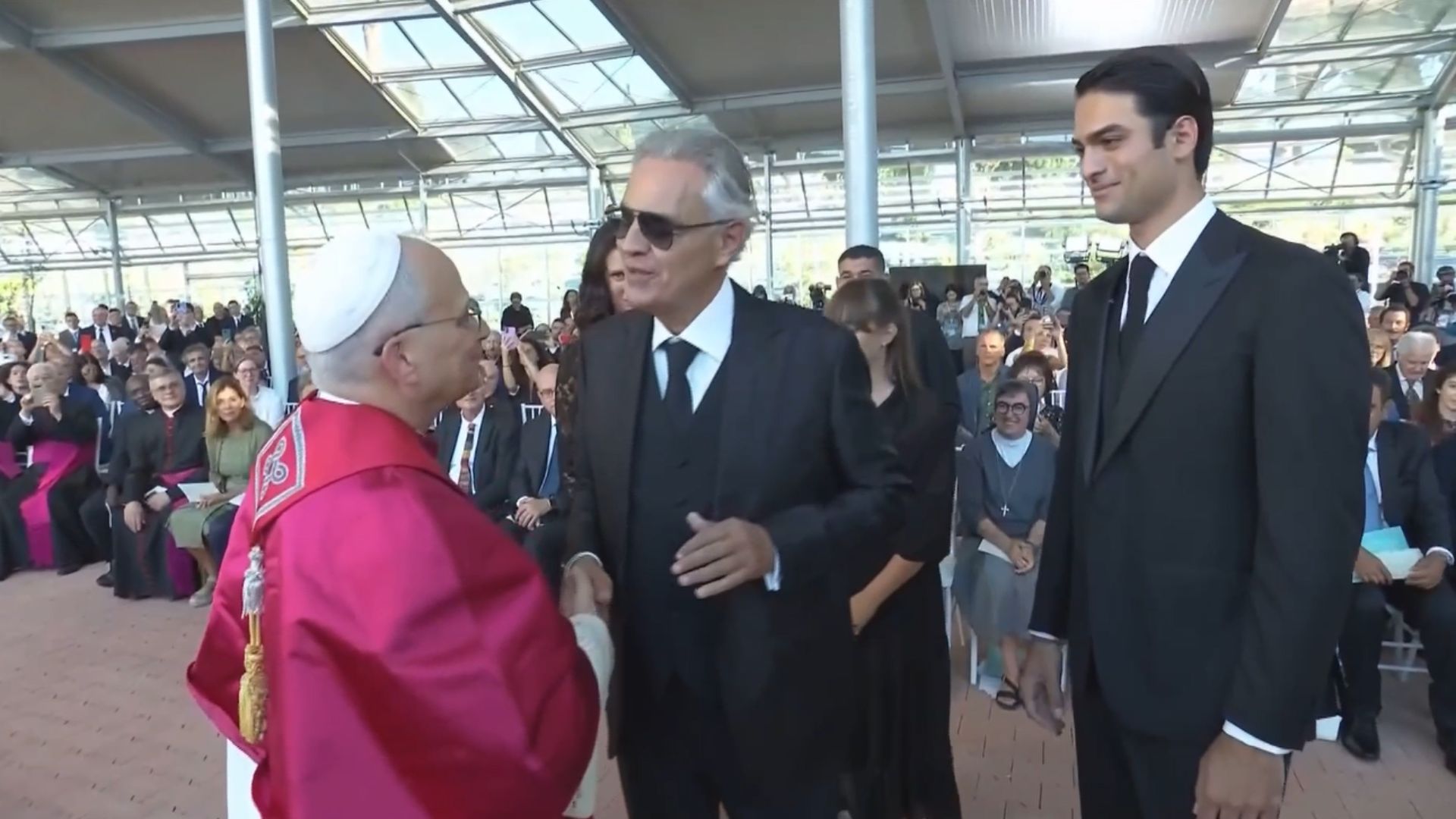 Concerto Bocelli Papa